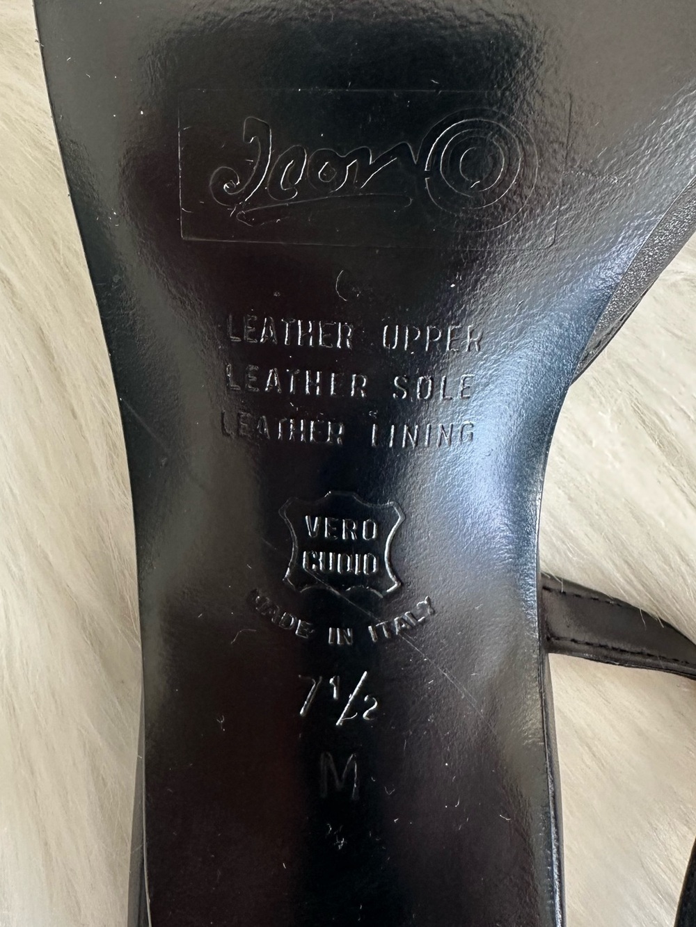 Icon Women’s Navy Art Print “The Kiss” Leather Block Heeled Sling Back Size 7.5 - Picture 8 of 8